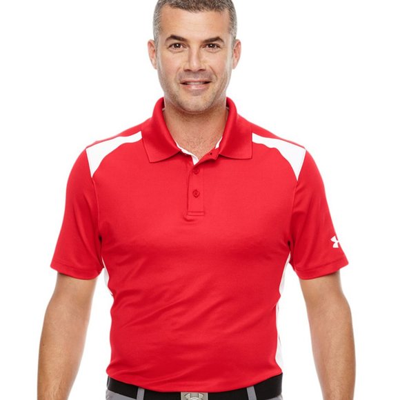 Under Armour Other - Under Armour Heatgear ColorBlock Polo Red coach